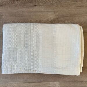 Calvin Klein 100% Cotton King Duvet Cover Neutral Color